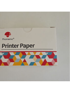 Phomemo Thermal Printer Paper Set Q22-RMS-PBL 50mm x 3.5m Pink Blue Lavender
